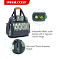 Expandable Diaper Bag Backpack Tote Messenger Bag for Mom and Girl in Grey-HCDP0064